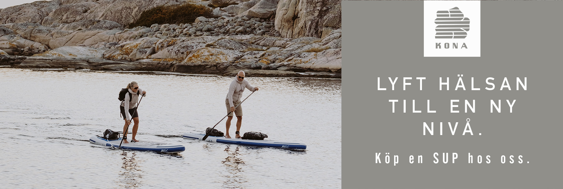 Upp till 35% rabatt på SUP-brädor från KONA Sports!