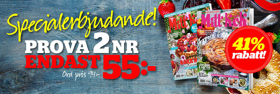2 nr av Mitt Kök för endast 55 kr