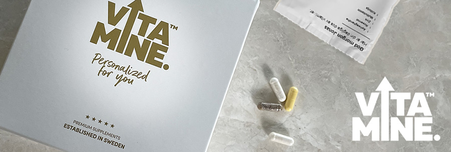 100% anpassade vitaminer för dig!