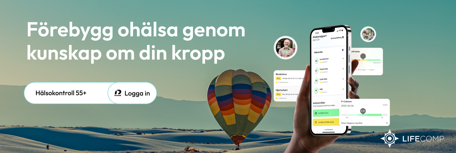 30% rabatt på hälsokontroll hos LifeComp!