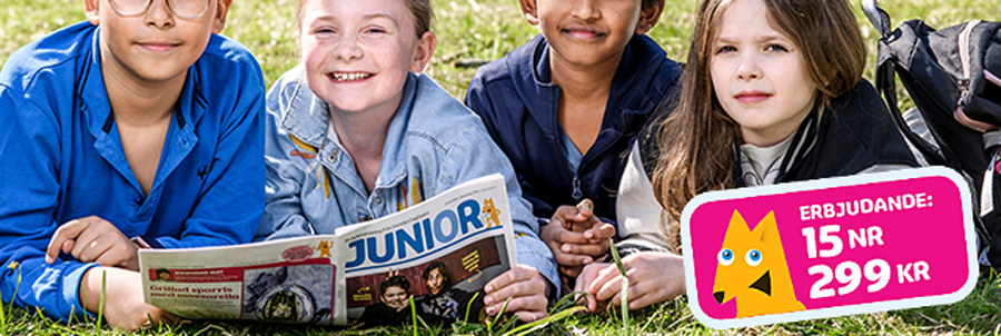 Skolstartskampanj! 15 nr av SvD Junior 299 kr
