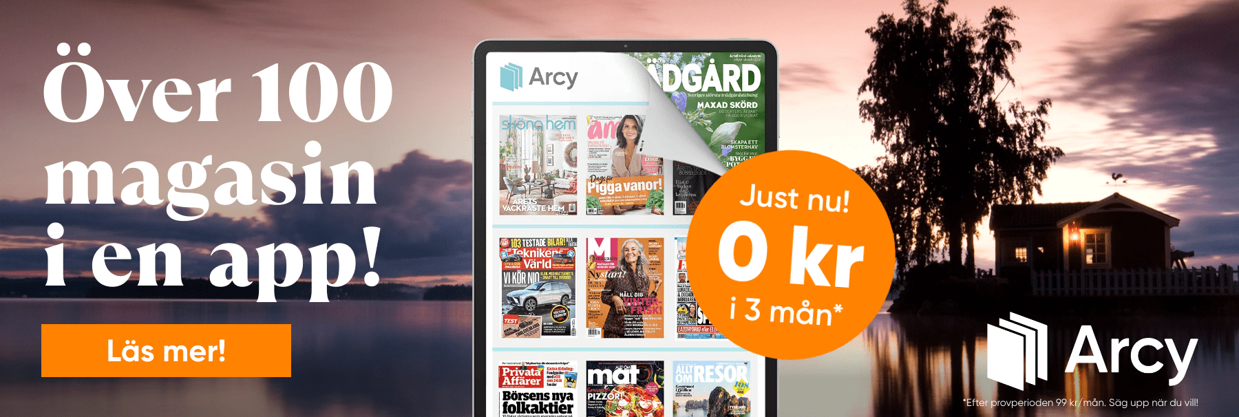 Läs dina favoritmagasin gratis i höst!