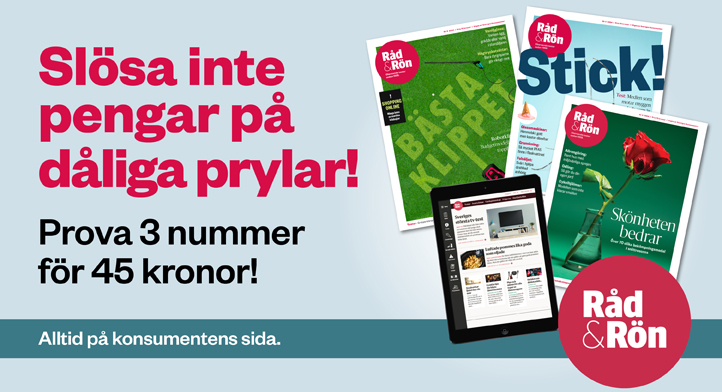 Prova 3 nr av Råd & Rön