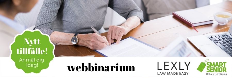 FULLBOKAT | Fråga juristen! Tema: Arv och framtidsfullmakt