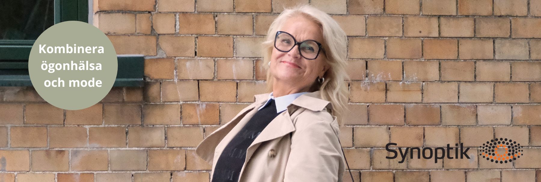 Med glasögonabonnemang kan Margareta kombinera ögonhälsa och mode