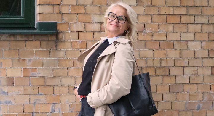 Margareta kombinerar ögonhälsa och mode