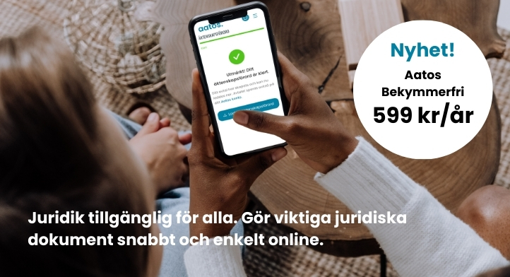 Aatos Bekymmersfri prenumeration – endast 599 kr per år!