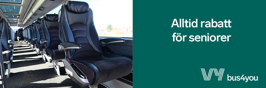 5% rabatt på bussresor med Vy Bus4You!
