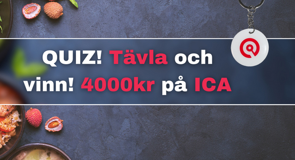 Vinn presentkort på ICA - värde 4 000 kr!