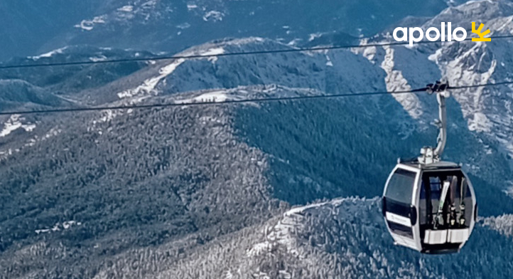 800 kr rabatt på skidresor med Apollo!